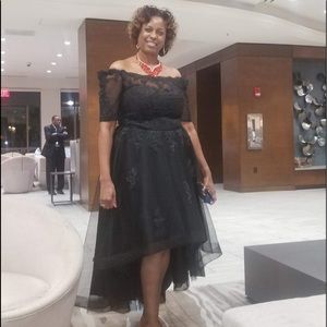 Black Women's Ball Gown/Evening Dress